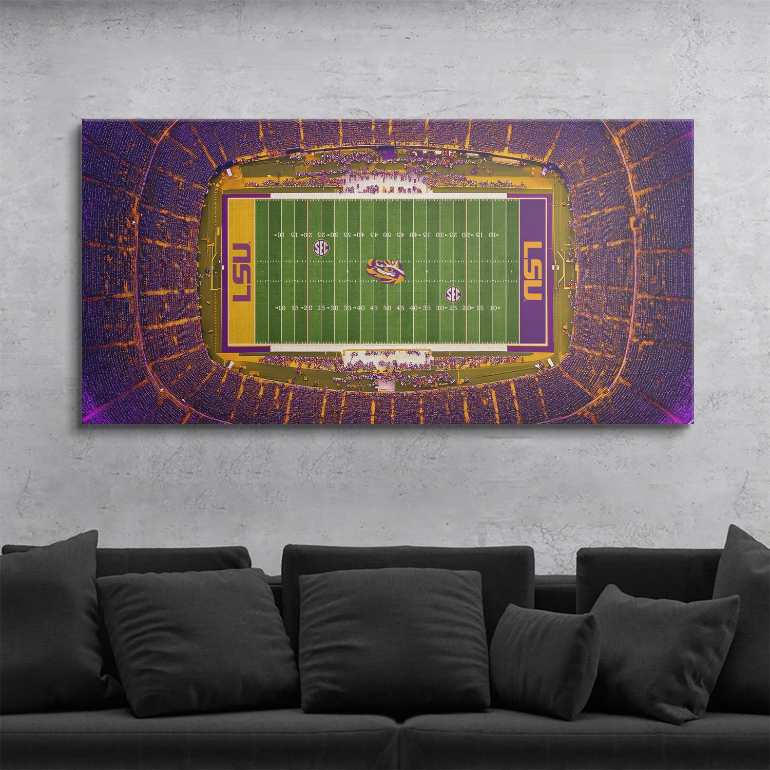 LSU - Stadium - IKONICK - College Football