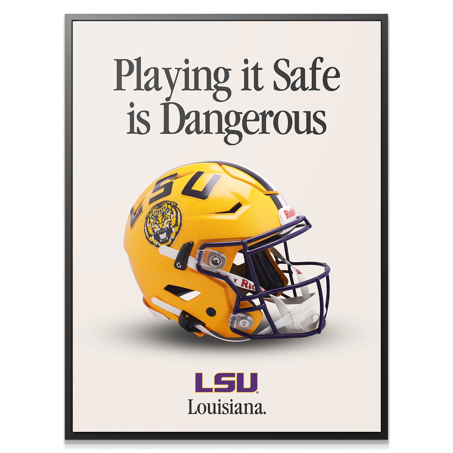 LSU - Playing It Safe V2 - IKONICK - College Football