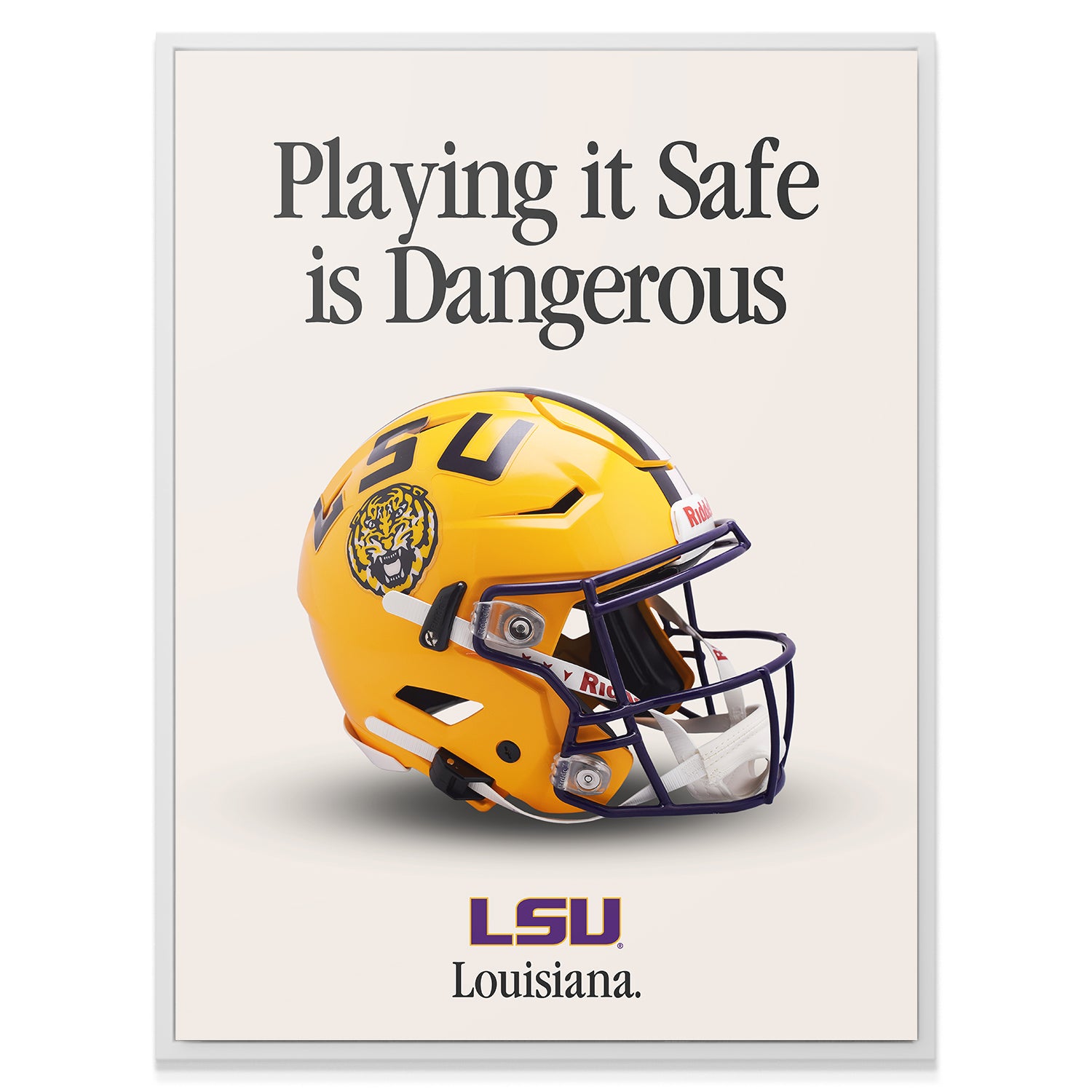 LSU - Playing It Safe V2 - IKONICK - College Football
