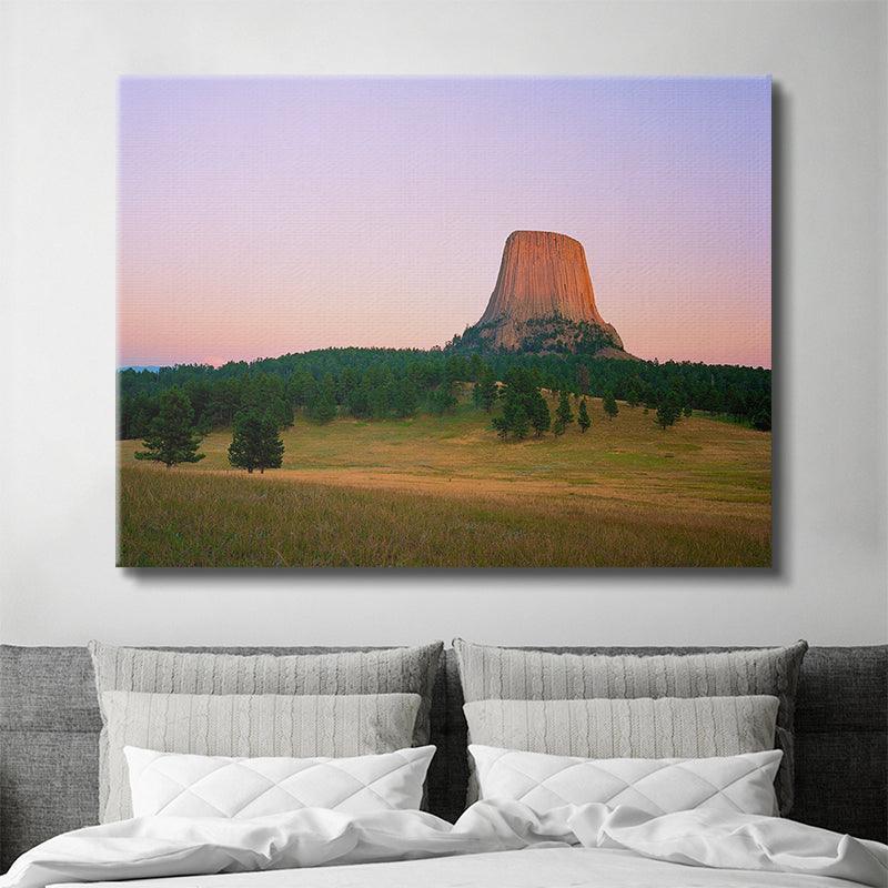 Magic Hour At The Devils Tower - IKONICK - Sol Rapson