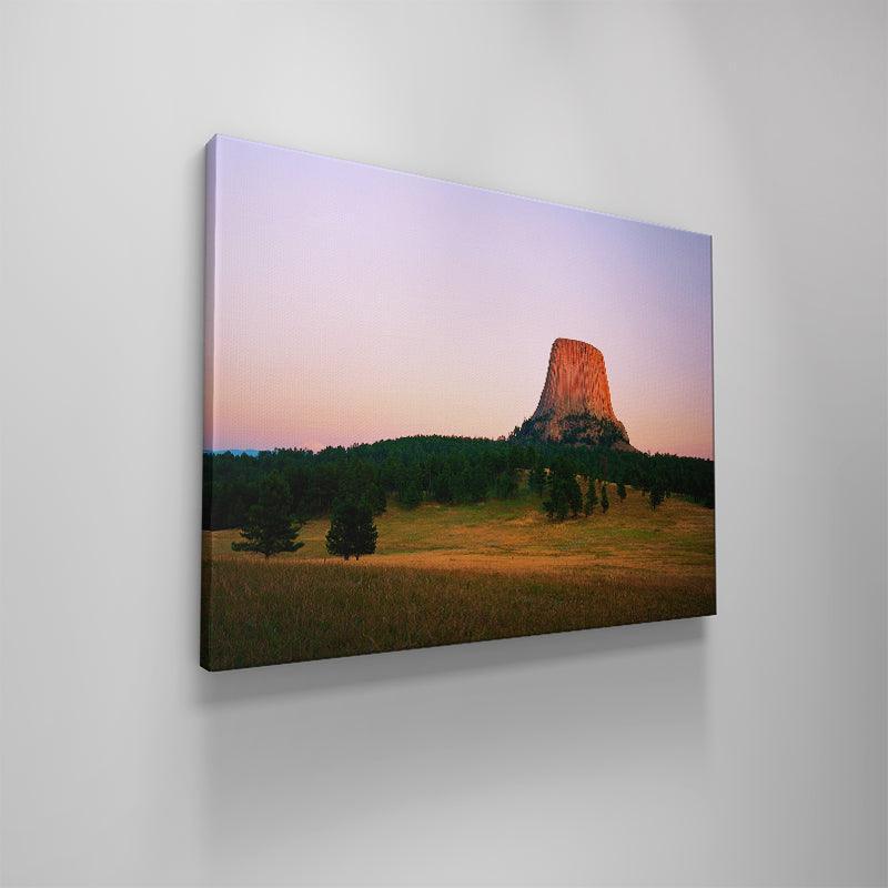 Magic Hour At The Devils Tower - IKONICK - Sol Rapson
