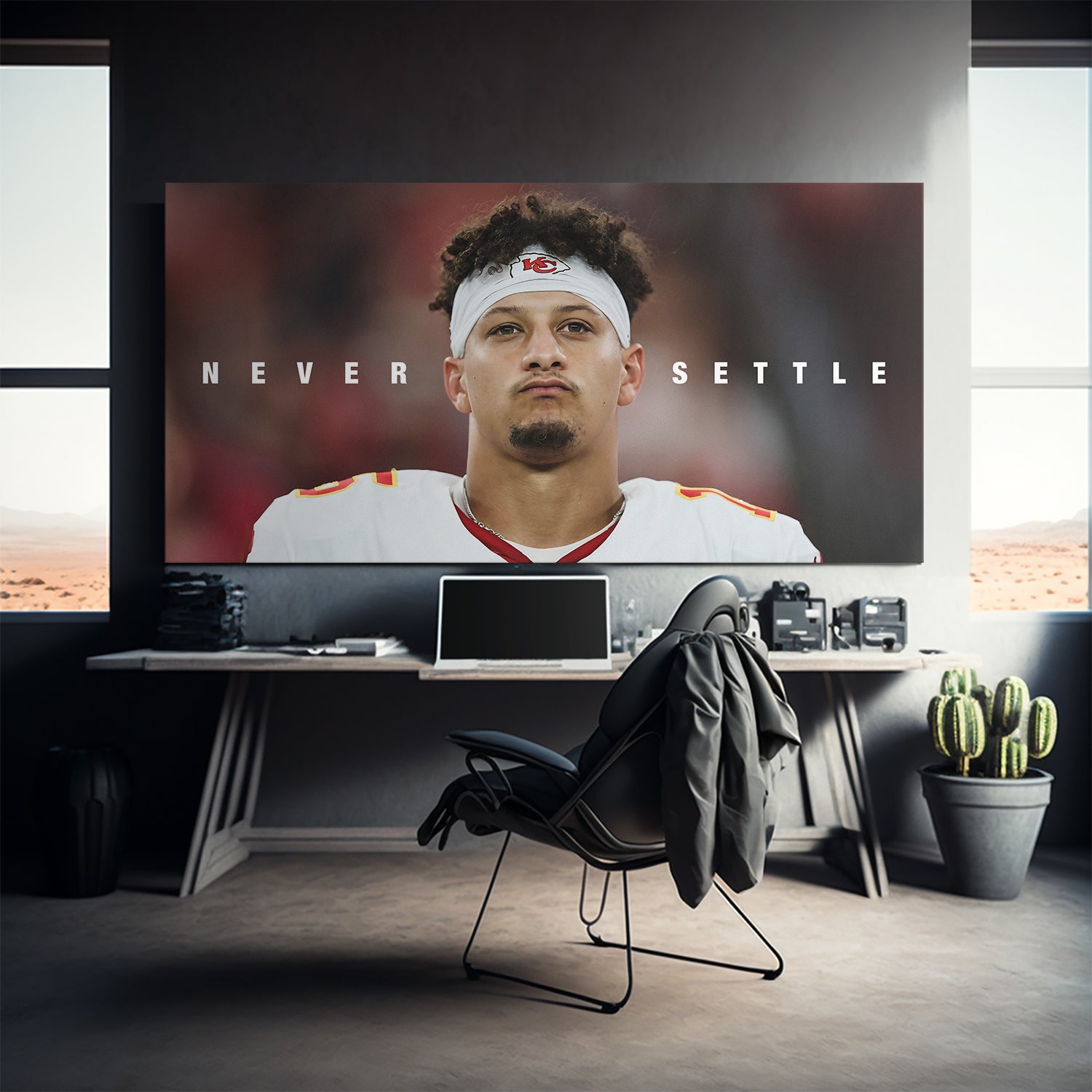 Patrick Mahomes - Never Settle - IKONICK - Patrick Mahomes