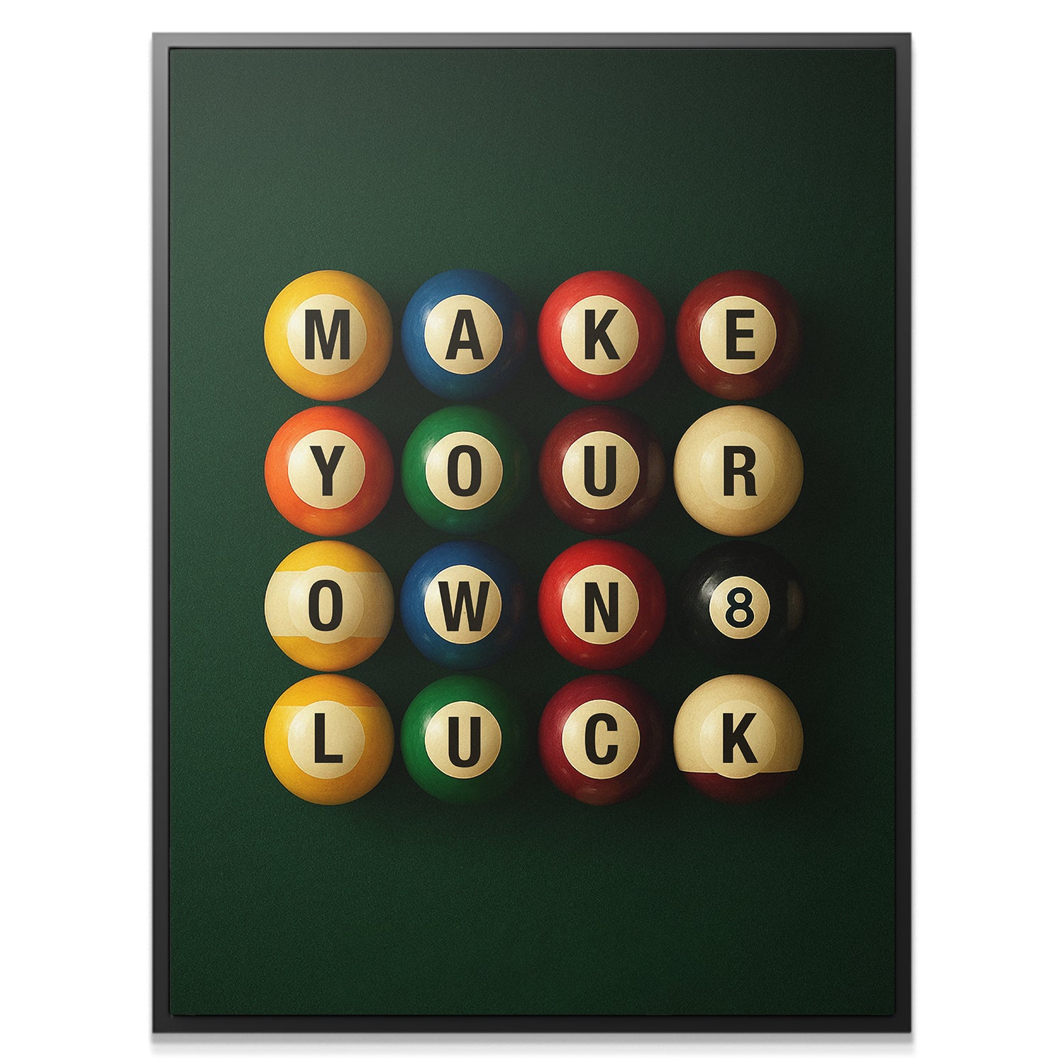 Make Your Own Luck - Billiards - IKONICK - IKONICK Original