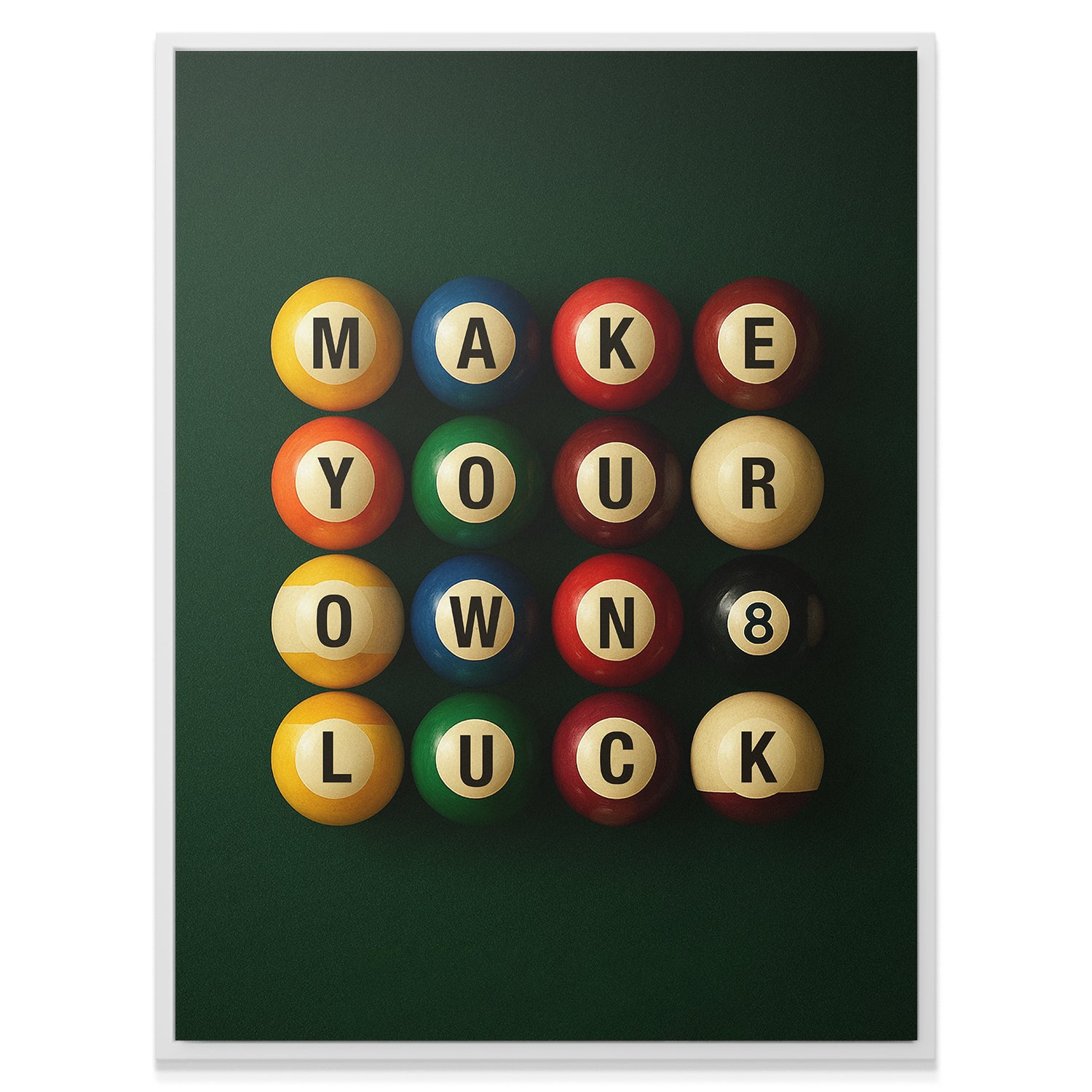 Make Your Own Luck - Billiards - IKONICK - IKONICK Original