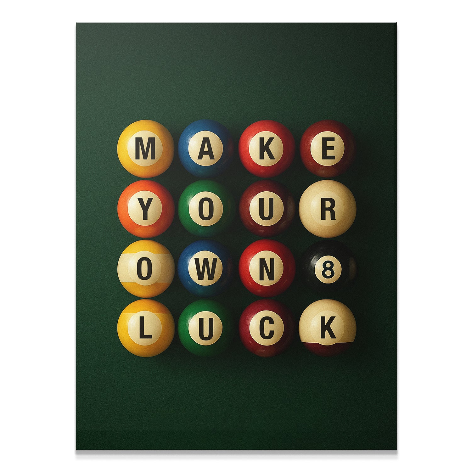 Make Your Own Luck - Billiards - IKONICK - IKONICK Original