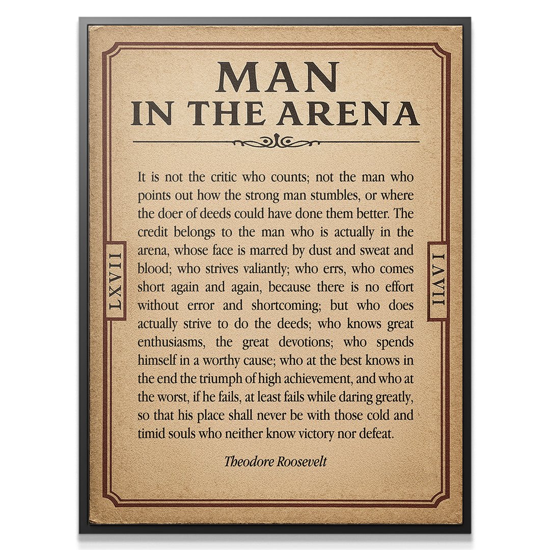 Man In the Arena - Ticket - IKONICK - IKONICK Original