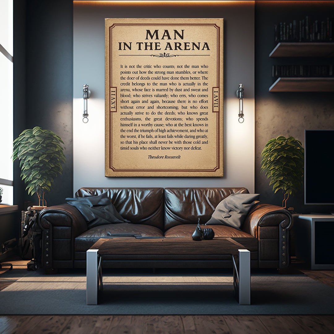 Man In the Arena - Ticket - IKONICK - IKONICK Original