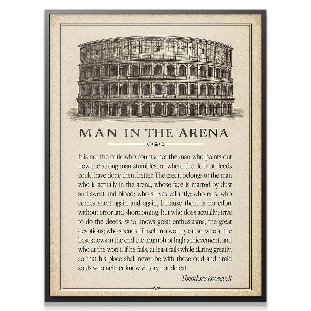 Man In the Arena - Type - IKONICK - IKONICK Original