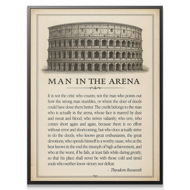 Man In the Arena - Type - IKONICK - IKONICK Original