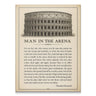 Man In the Arena - Type - IKONICK - IKONICK Original
