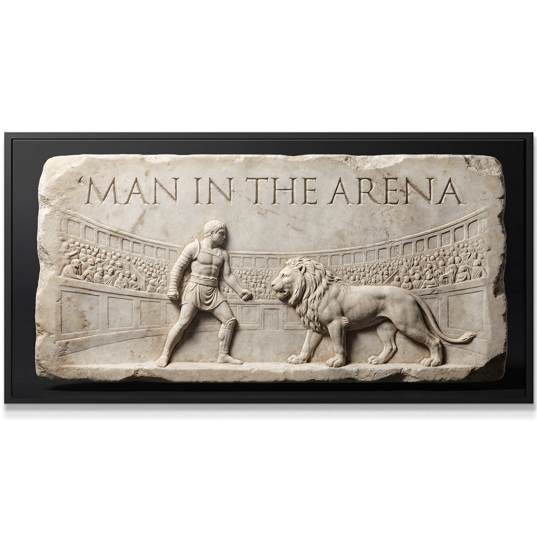 Man In The Arena Slab