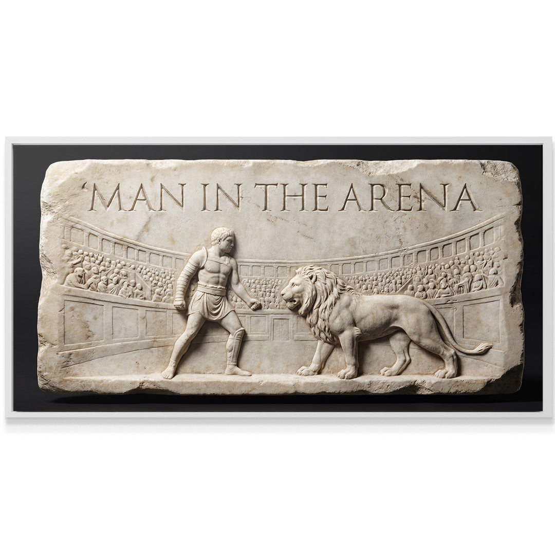 Man In The Arena Slab