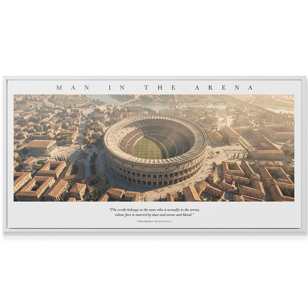 Man In The Arena Soccer Rome