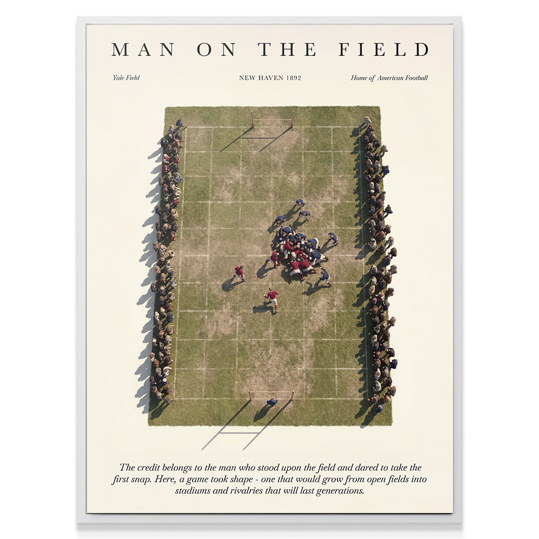 Man On The Football Field