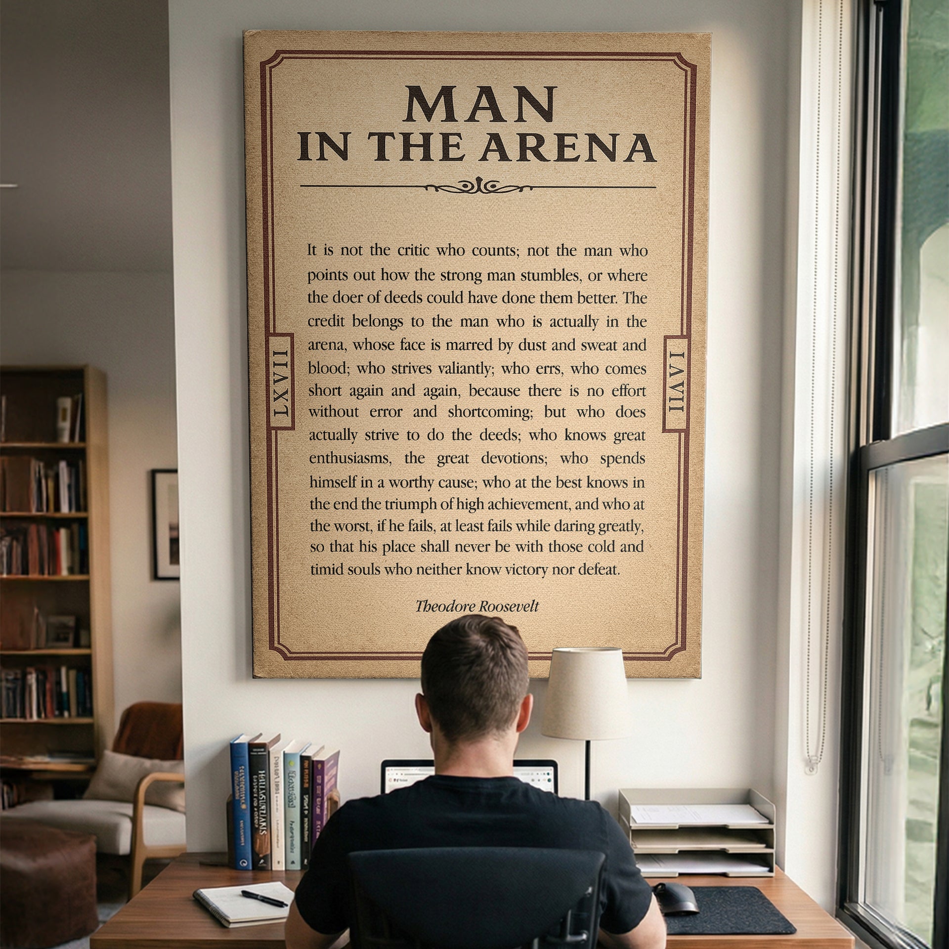 Man In the Arena - Ticket