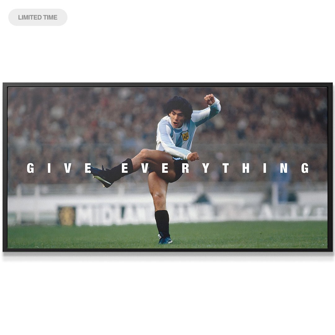 Maradona - Give Everything - IKONICK - Diego Maradona