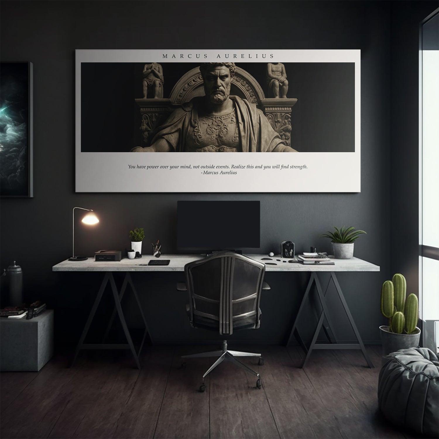 Macus Aurelius - Power Over Mind - IKONICK - Macus Aurelius