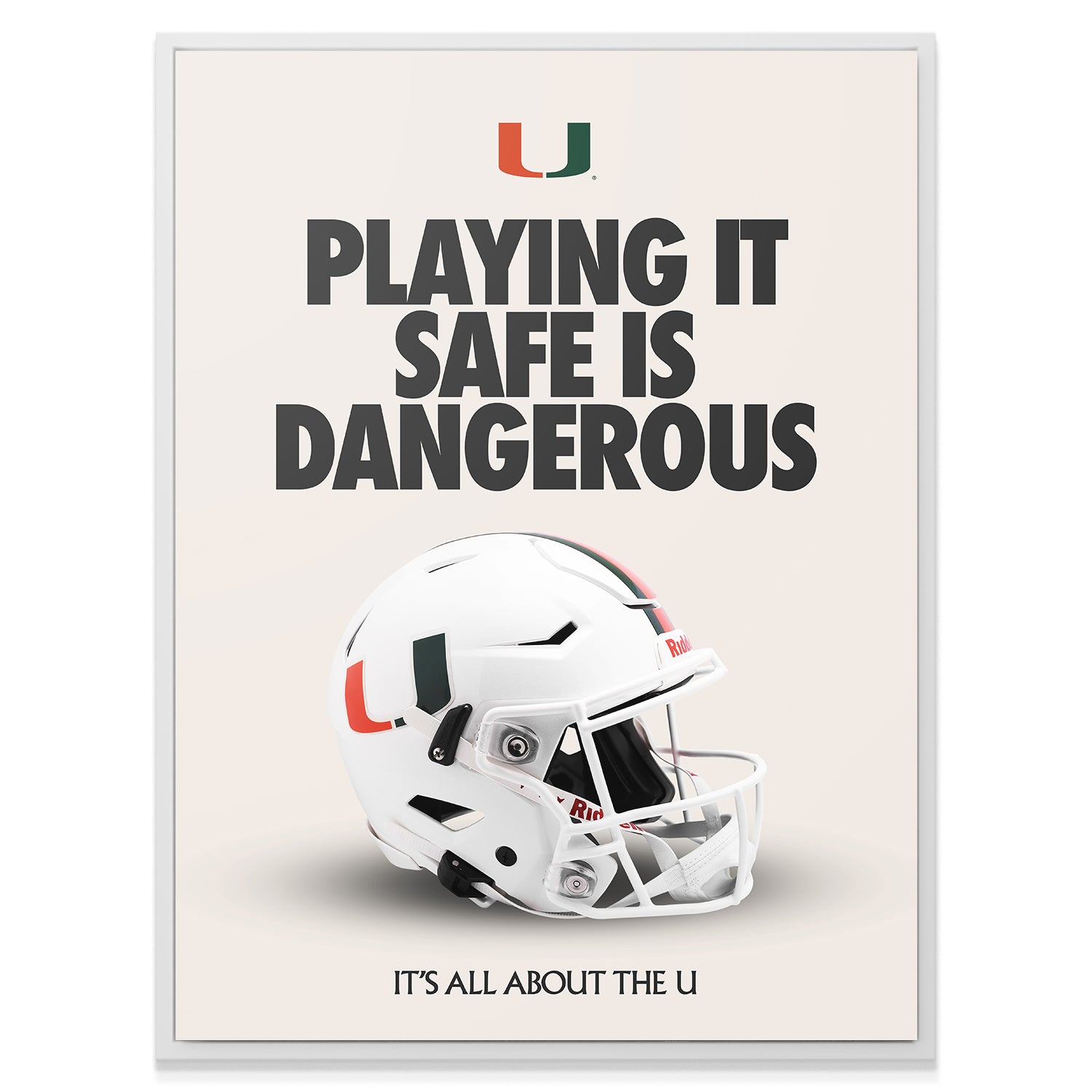 Miami - Playing It Safe - IKONICK - College Football