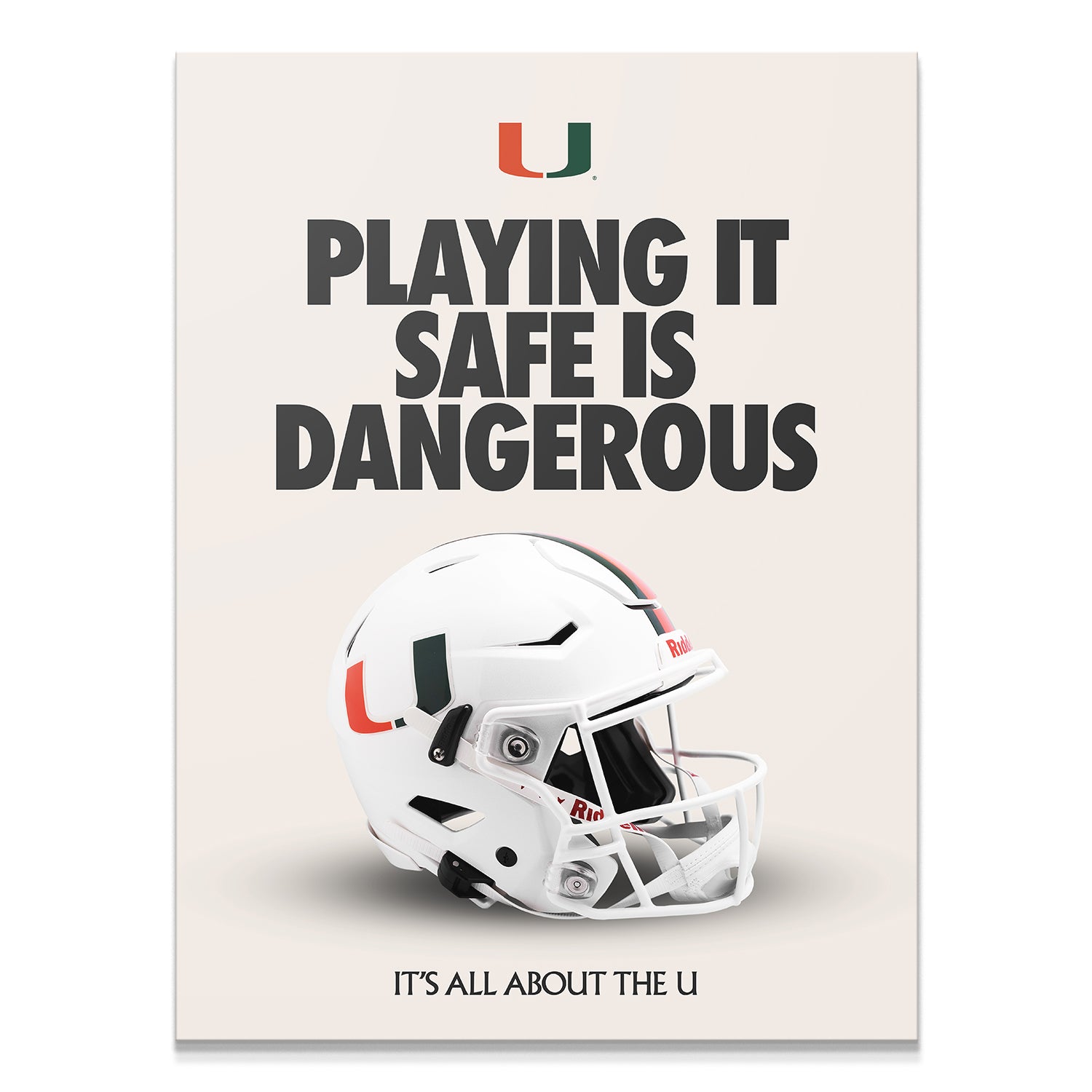 Miami - Playing It Safe - IKONICK - College Football