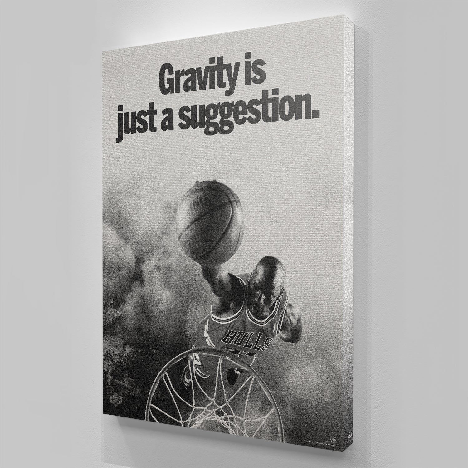 Michael Jordan - Gravity Is Just A Suggestion - IKONICK - Michael Jordan