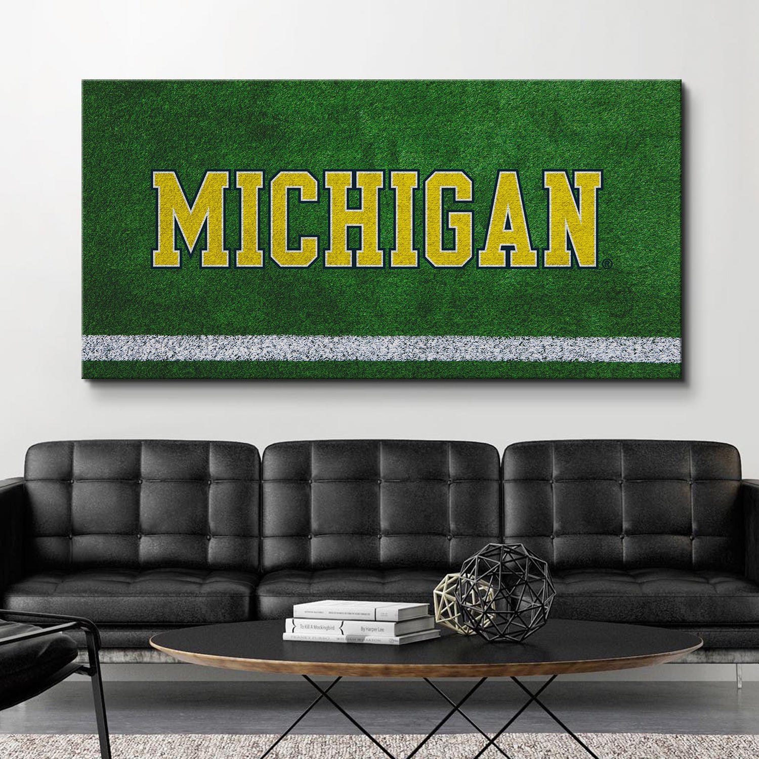 Michigan - Field Logo 2 - IKONICK - College Football