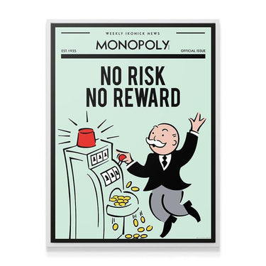 Monopoly - No Risk No Reward (Front Page)