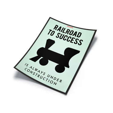 Monopoly - Railroad To Success Print