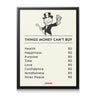 Monopoly – Things Money Can't Buy - IKONICK - Monopoly