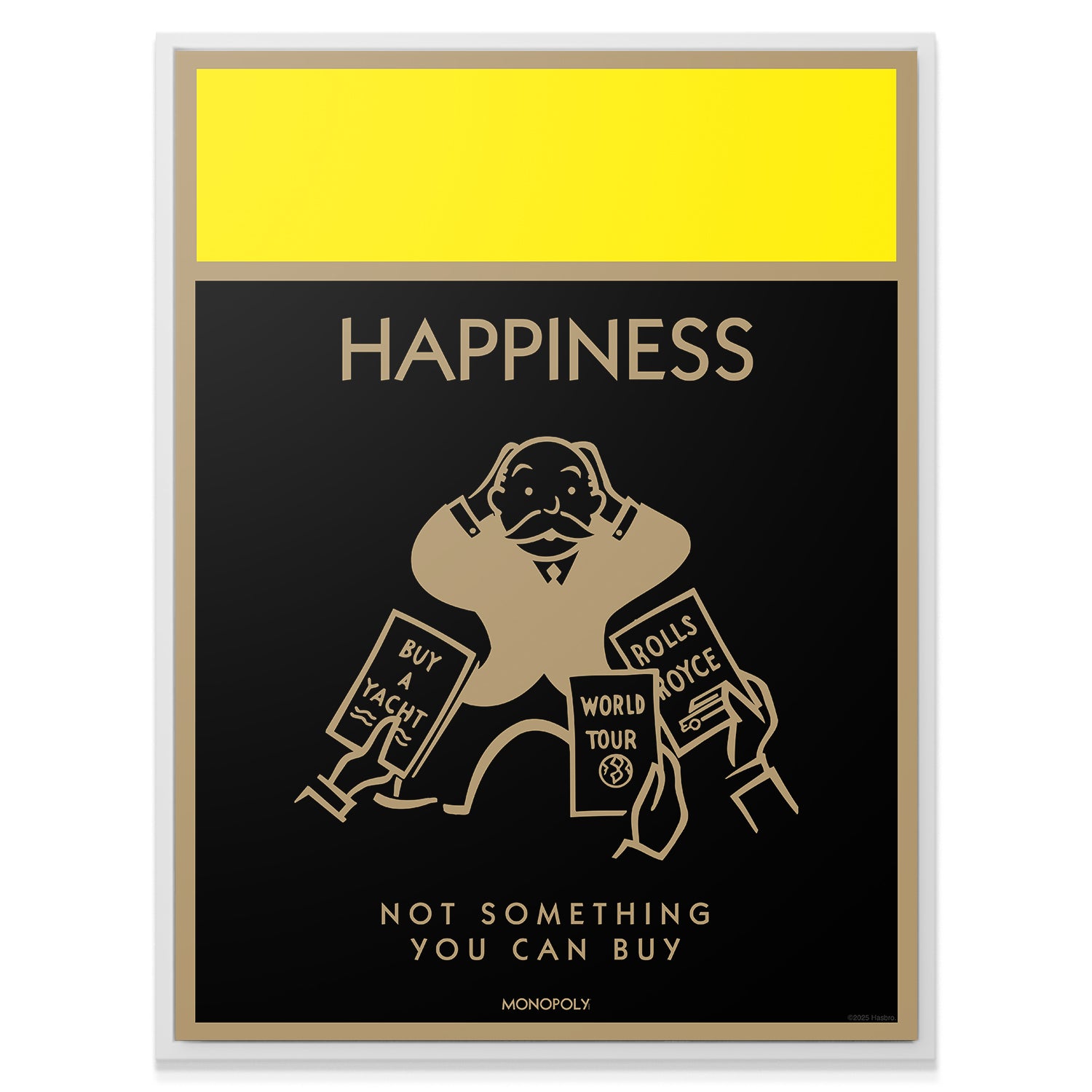 Monopoly - Happiness - Gold