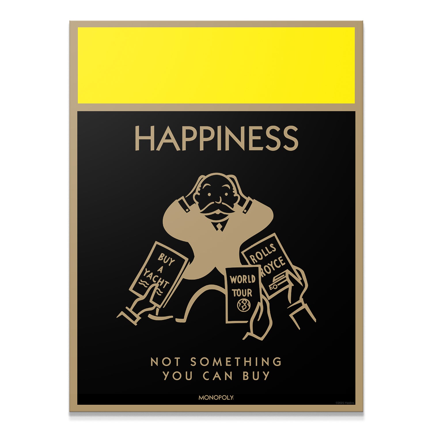 Monopoly - Happiness - Gold