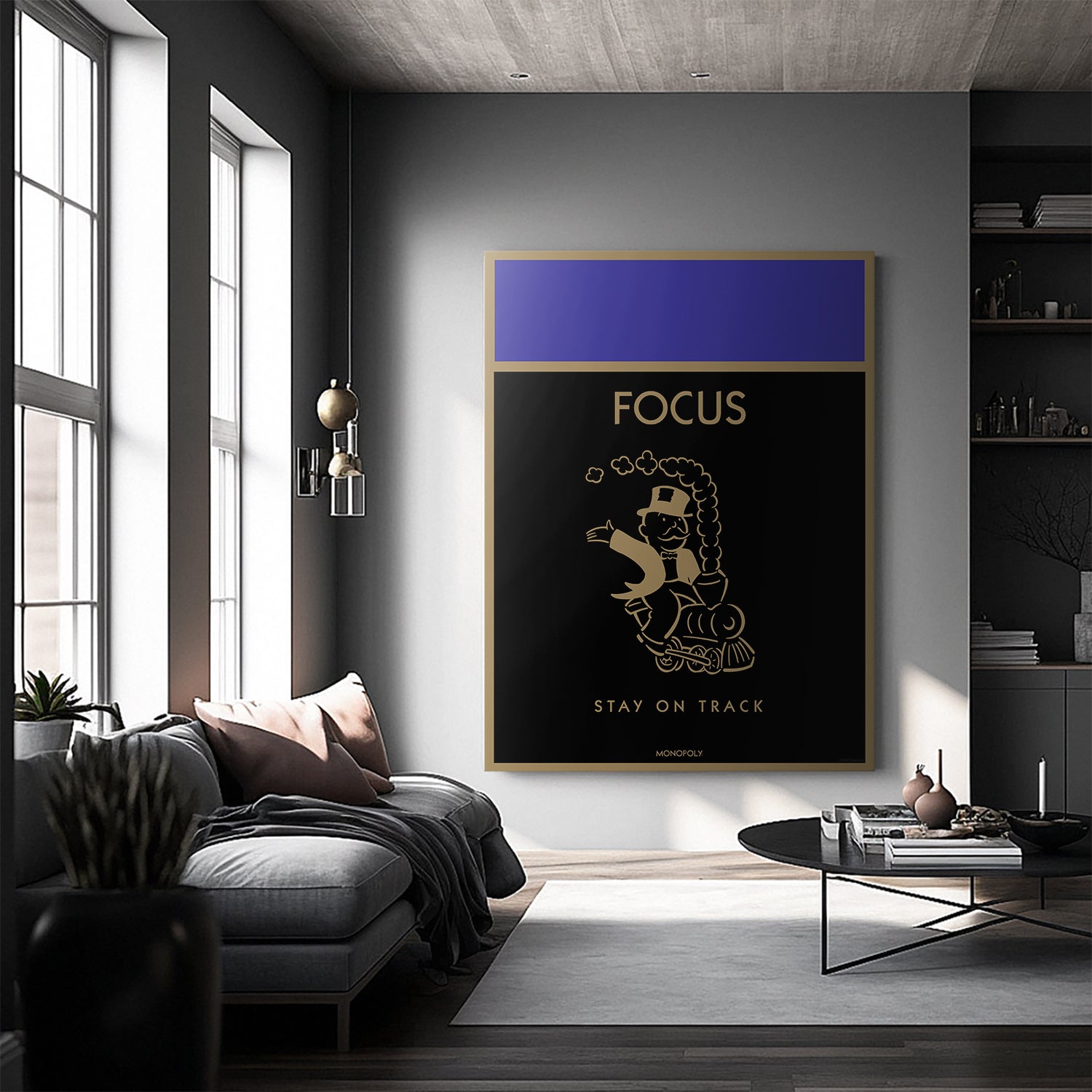 Motivational Canvas Art Designed