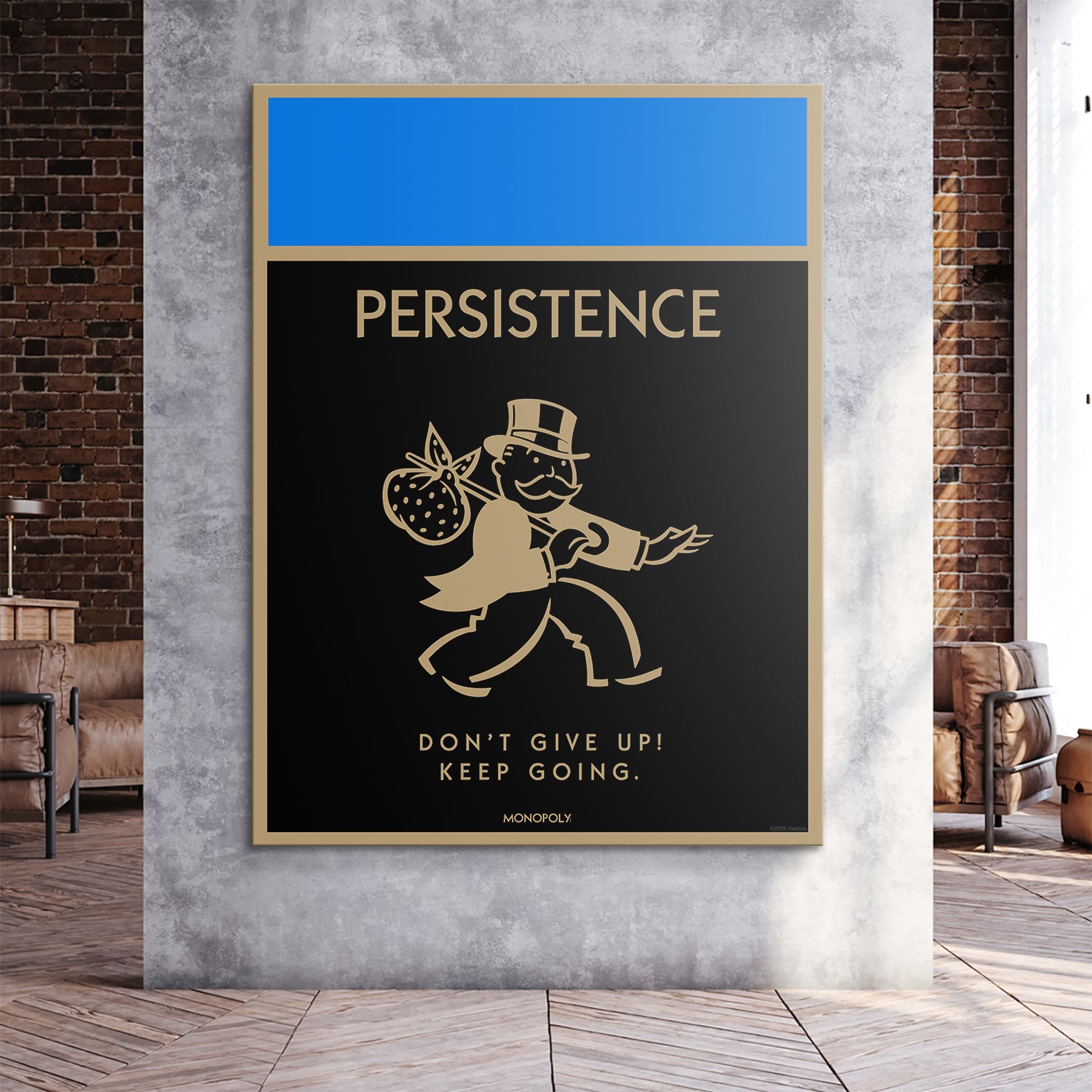 Motivational Canvas Art Designed