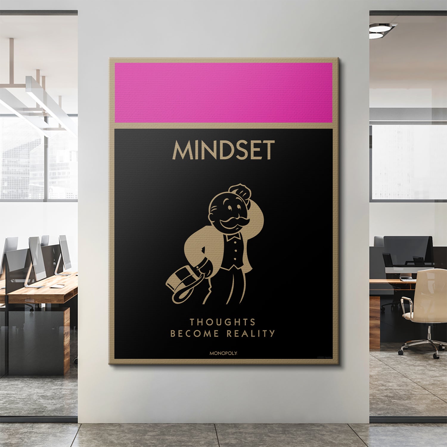 Motivational Canvas Art Designed