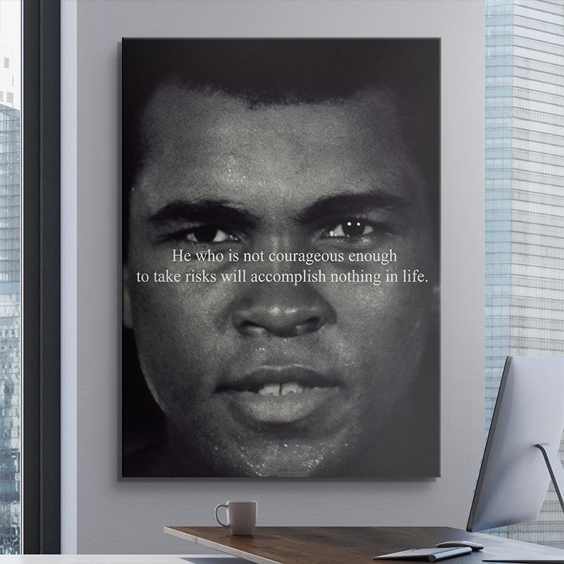 Muhammad Ali - Take Risks - IKONICK - Muhammad Ali