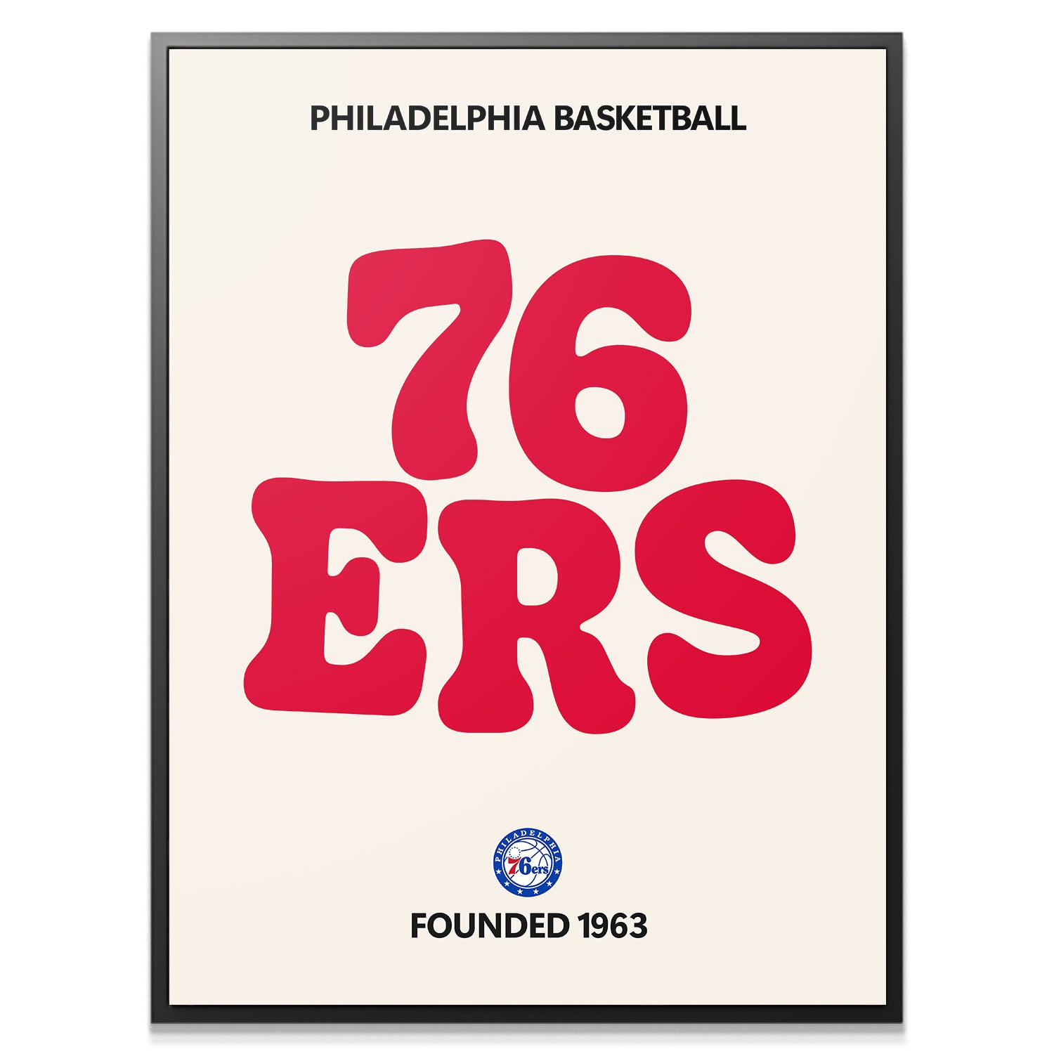 Broken Text - 76ers - IKONICK - NBA Teams