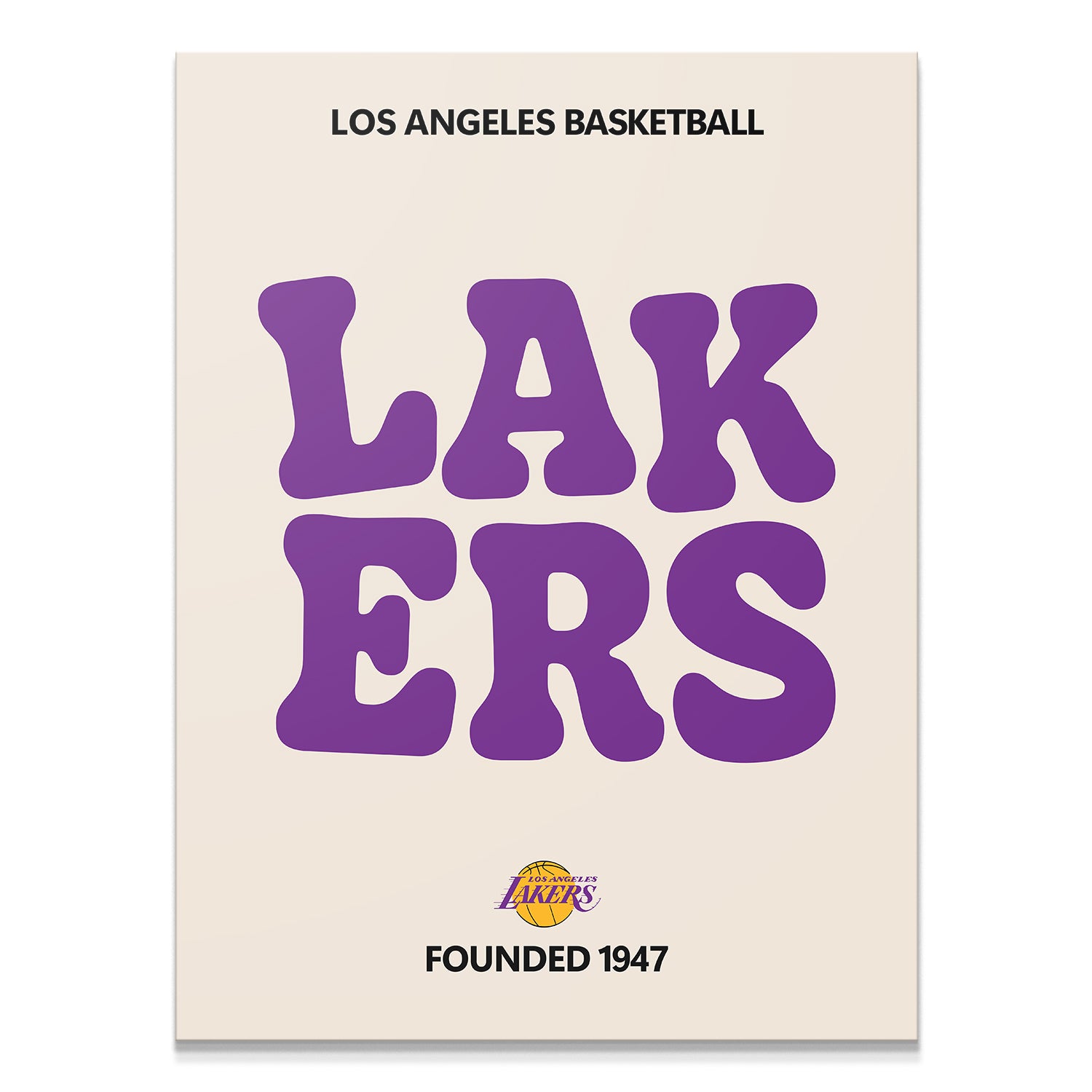 Broken Text - Lakers - IKONICK - NBA Teams