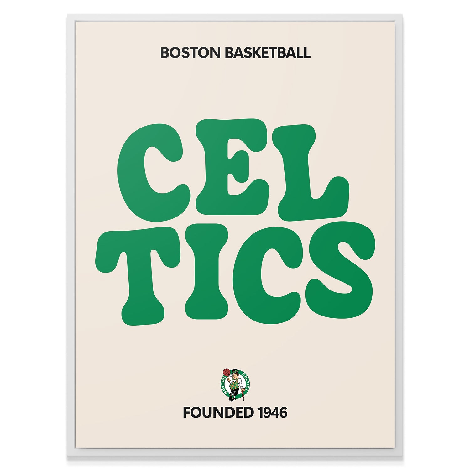 Broken Text - Celtics - IKONICK - NBA Teams