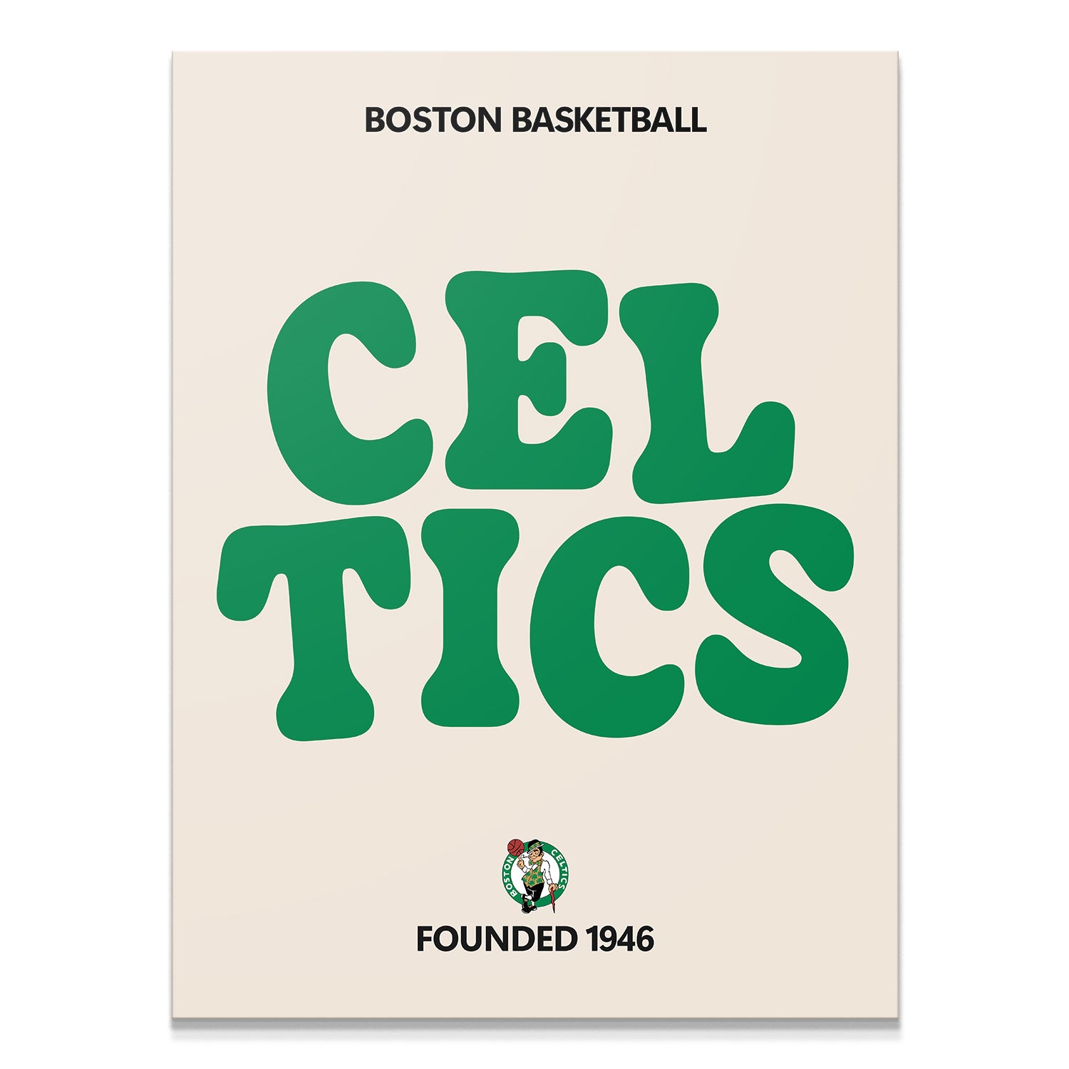 Broken Text - Celtics - IKONICK - NBA Teams