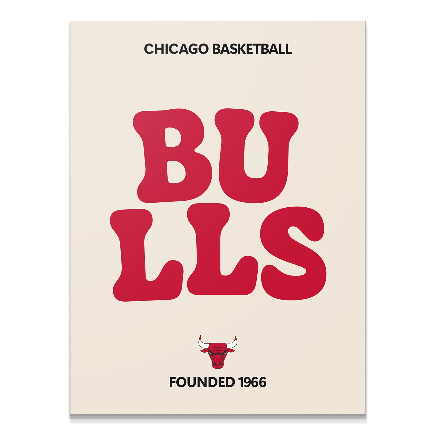 Broken Text - Bulls - IKONICK - NBA Teams