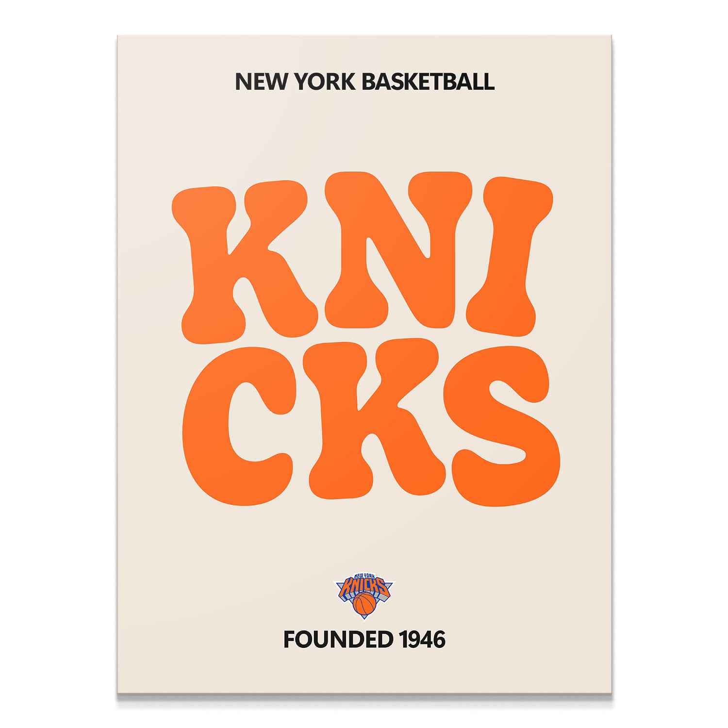 Broken Text - Knicks - IKONICK - NBA Teams