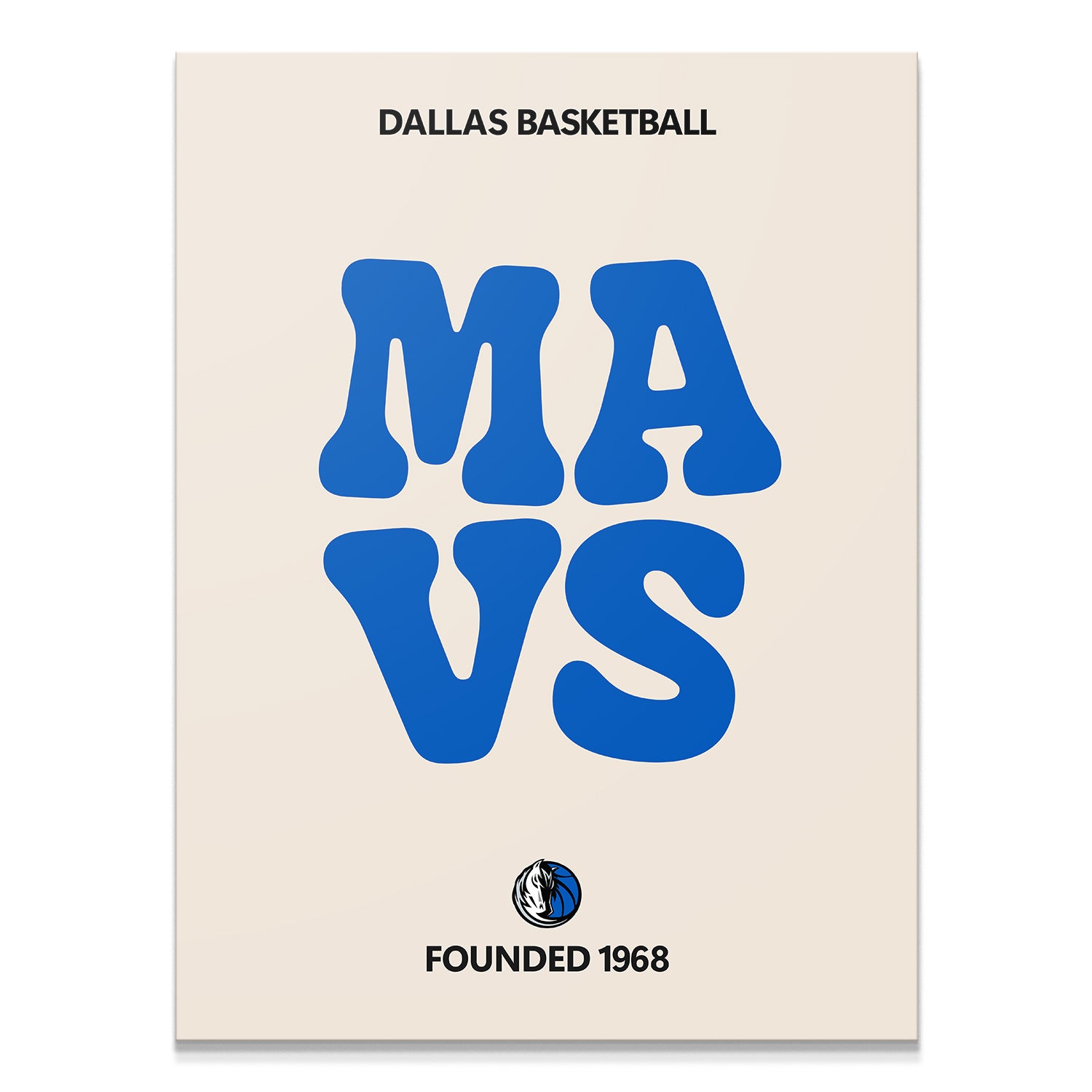 Broken Text - Mavericks - IKONICK - NBA Teams