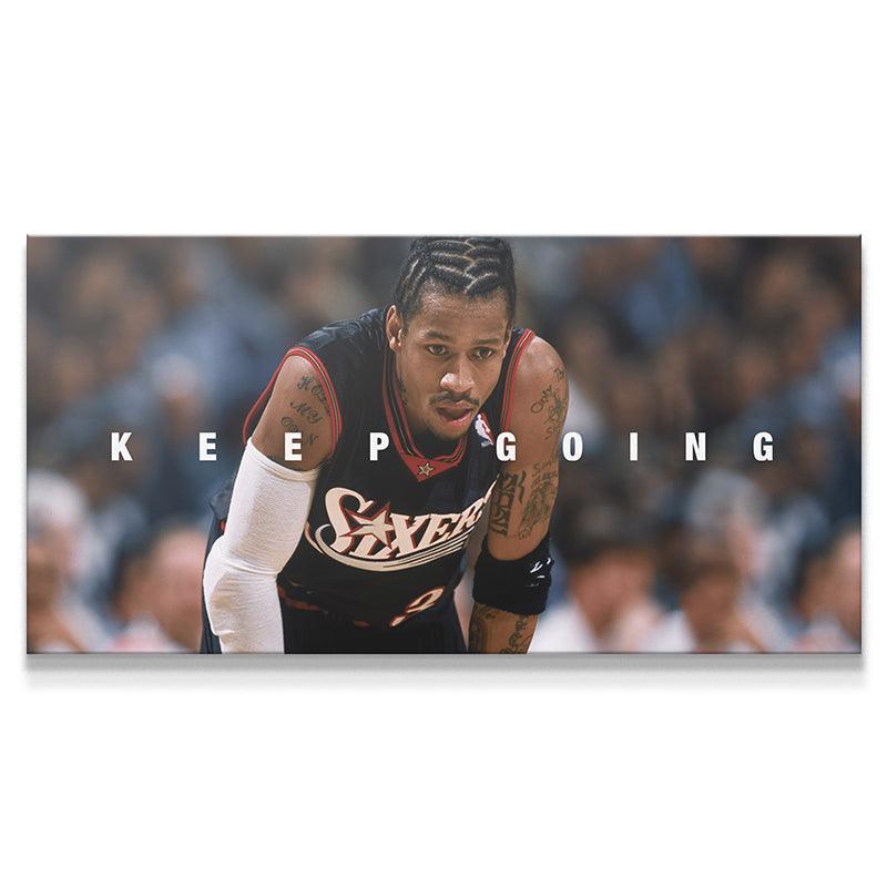 Allen Iverson - Keep Going - IKONICK - NBA Legends