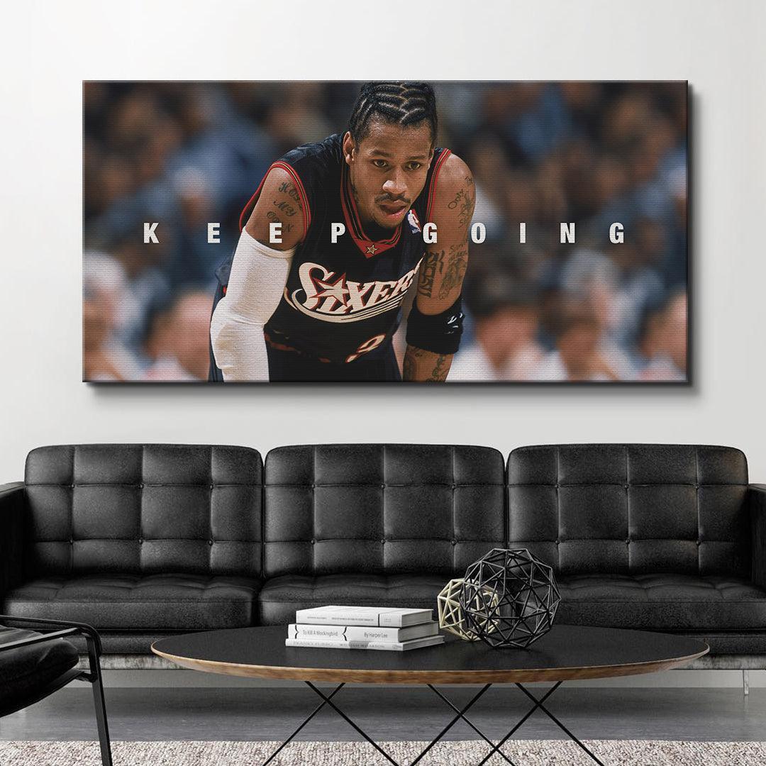 Allen Iverson - Keep Going - IKONICK - NBA Legends