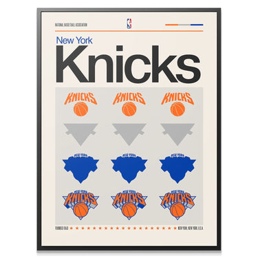 Deconstructed Logo - Knicks - IKONICK - NBA Teams