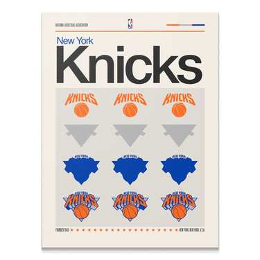 Deconstructed Logo - Knicks