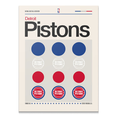 Deconstructed Logo - Pistons