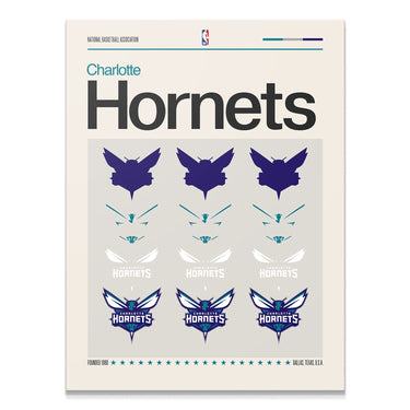 Deconstructed Logo - Hornets