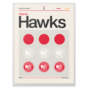 Deconstructed Logo - Hawks - IKONICK - NBA Teams