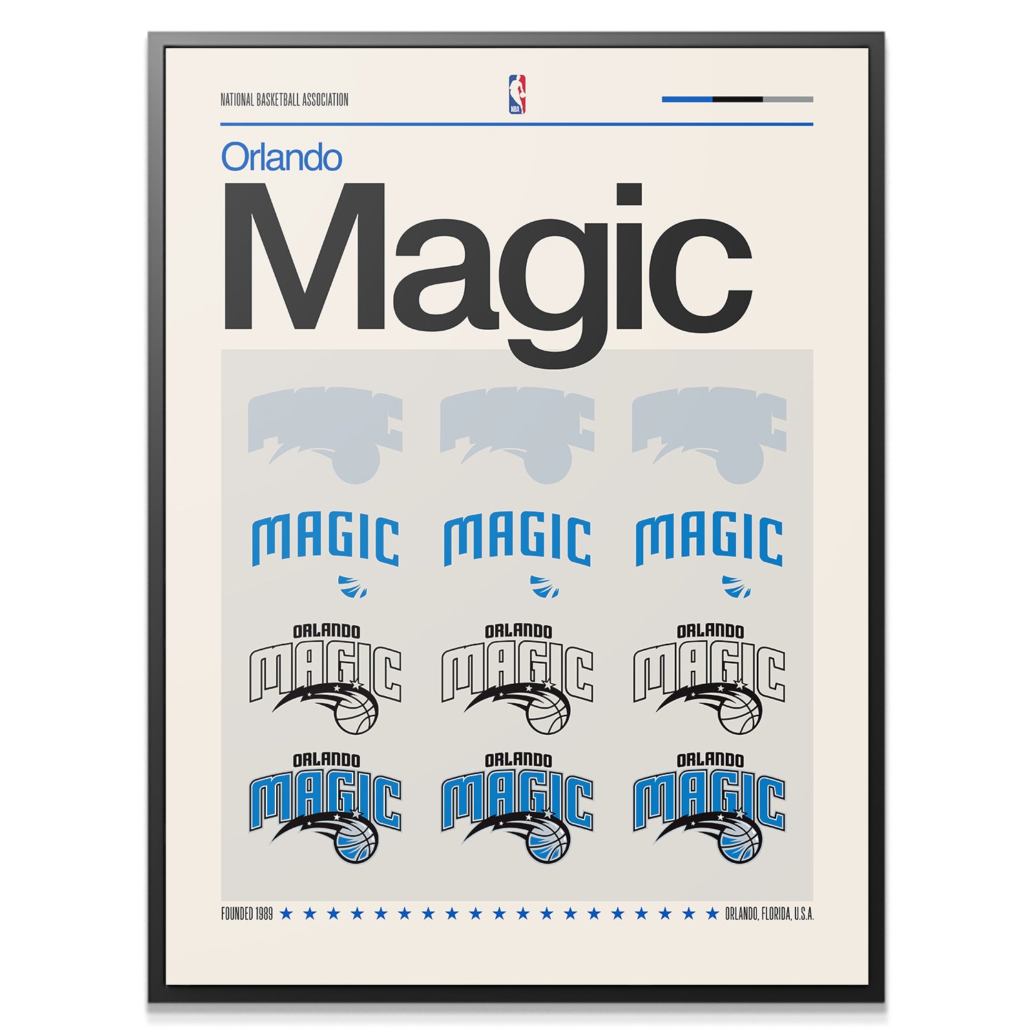 Deconstructed Logo - Magic - IKONICK - NBA Teams