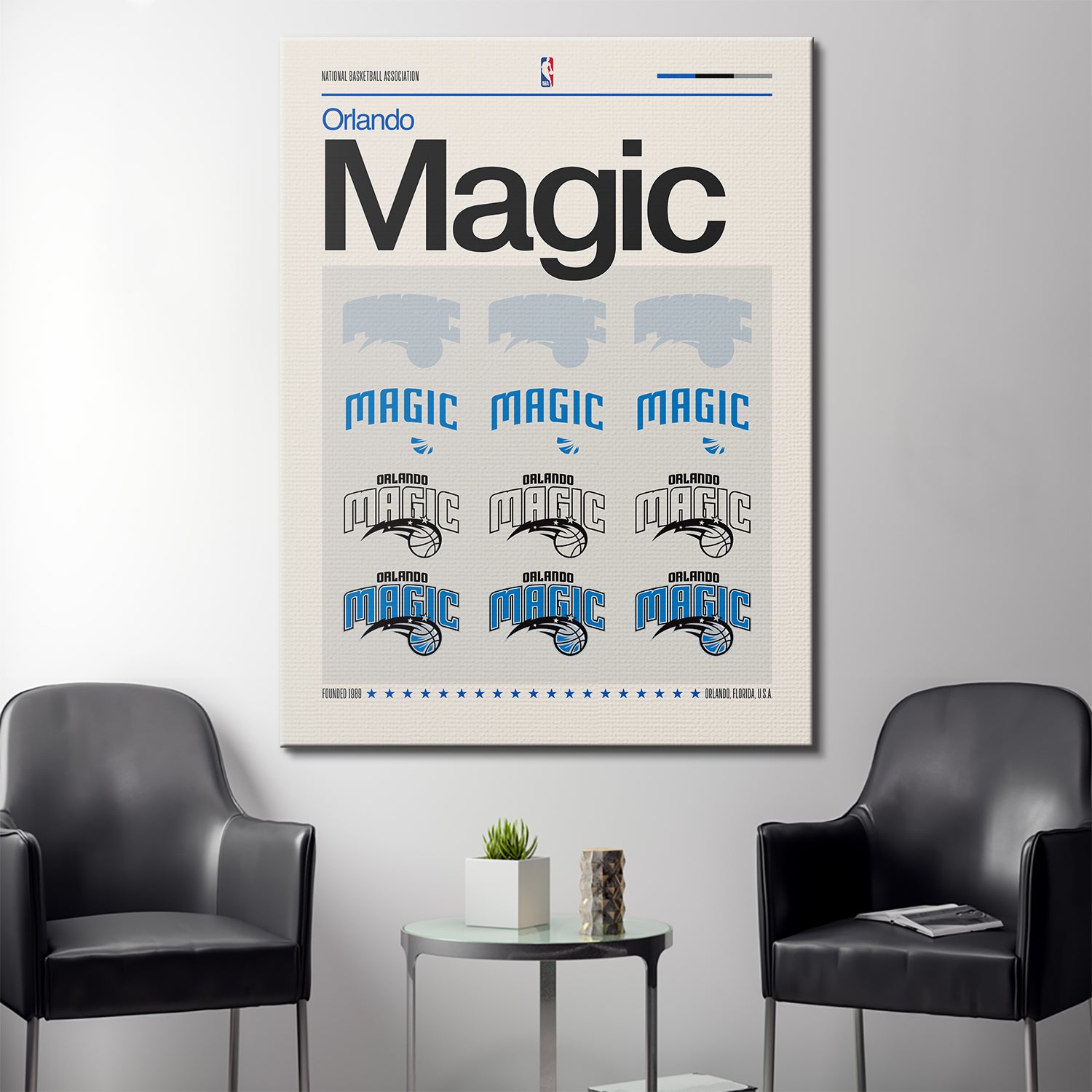 Deconstructed Logo - Magic - IKONICK - NBA Teams